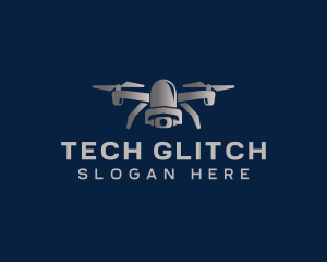 Drone Tech Surveillance logo design