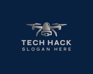 Drone Tech Surveillance logo design