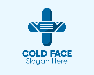 Medical Cross Face Mask  Logo