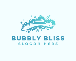 Bubbly Car Wash logo design