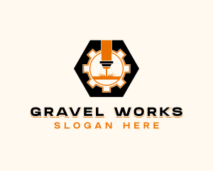 Laser Engraving Machinery logo design