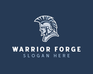 Warrior Spartan Gladiator logo design