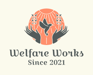 Welfare - Dove Welfare Charity logo design