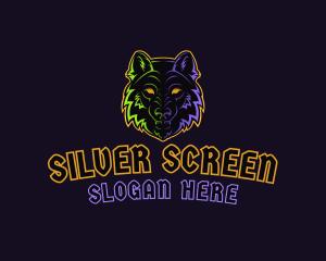 Game Streaming - Cyber Wolf Esports logo design
