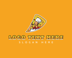 Pizza Chef Restaurant Logo