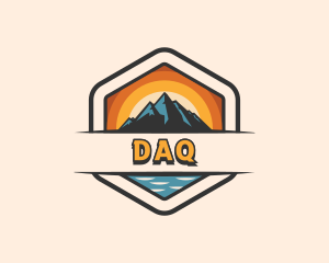 Outdoor Mountain Peak Logo