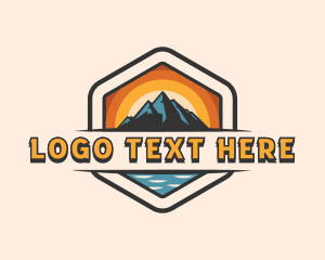 Mountain Peak - Outdoor Mountain Peak logo design