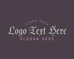 Gothic - Generic Gothic Business logo design