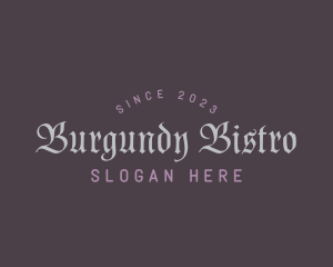 Generic Gothic Business logo design