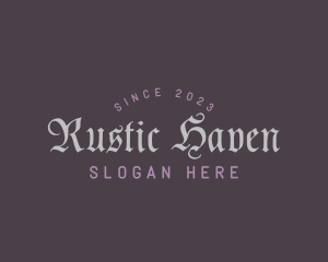 Generic Gothic Business logo design