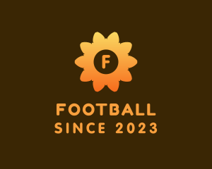 Orange - Daisy Flower Garden logo design