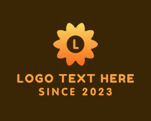 Letter - Daisy Flower Garden logo design
