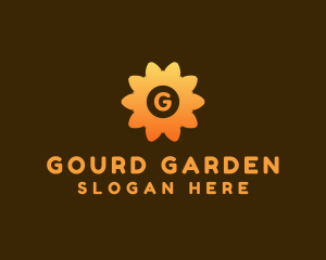 Daisy Flower Garden logo design