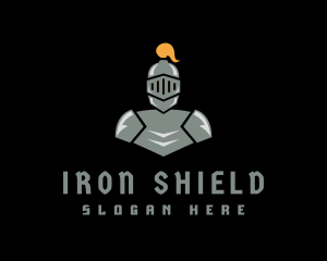 Armor - Medieval Knight Armor logo design