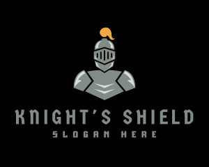 Knight - Medieval Knight Armor logo design