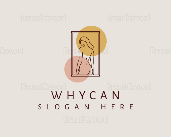 Women Body Portrait Logo