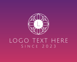 Circular - Celtic Flower Beauty Accessory logo design