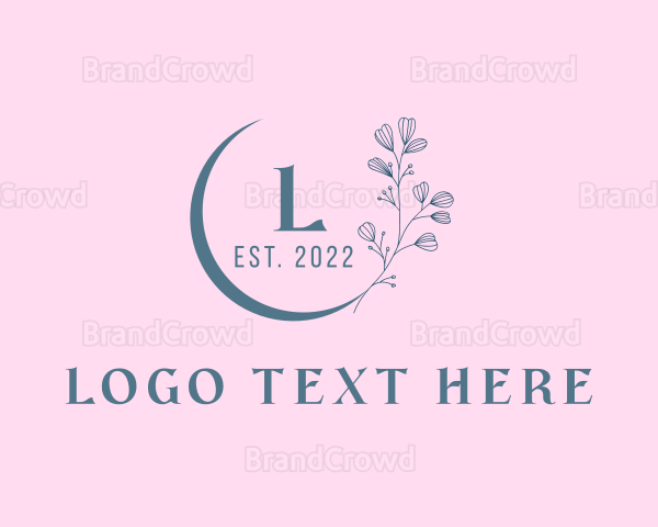 Elegant Beauty Flower Logo