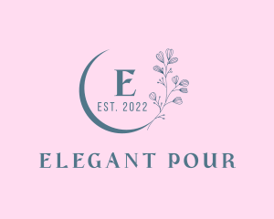 Elegant Beauty Flower logo design