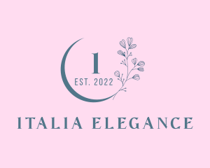 Elegant Beauty Flower logo design