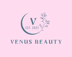 Elegant Beauty Flower logo design