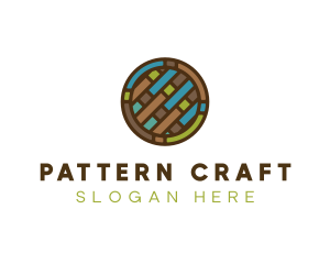 Floor Brick Pattern logo design