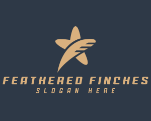 Star Feather Entertainment logo design