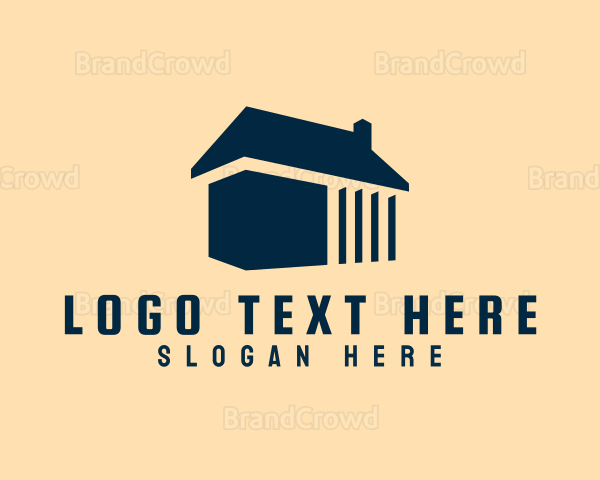 House Property Construction Logo