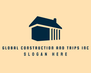 Home Repair - House Property Construction logo design