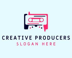 Producers - Hip Hop Cassette Tape logo design