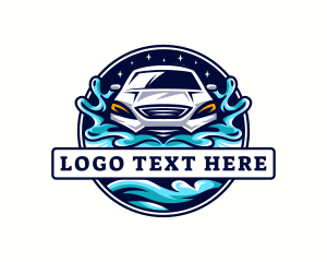 Transport - Car Wash Detailing logo design