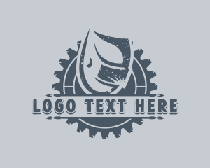Cogwheel - Welder Restoration Ironworks logo design