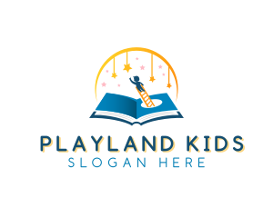 Kindergarten Storytelling Book  logo design