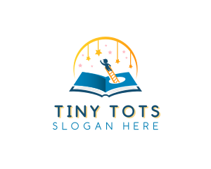 Kindergarten - Kindergarten Storytelling Book logo design