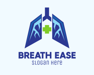 Modern Lung Center logo design