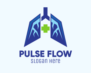 Modern Lung Center logo design