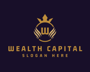 Royal Crown Finance logo design