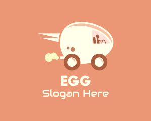 Egg Express Delivery  logo design