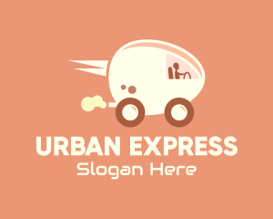 Egg Express Delivery  logo design