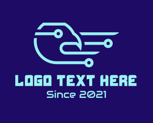Networking - Circuit Bird Technology logo design