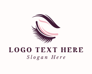 Cosmetics Eyeshadow Eyelash Logo