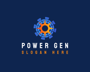 Generator - Solar Energy Technology logo design