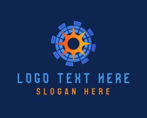 Solar Energy Technology logo design