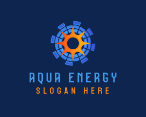 Solar Energy Technology logo design