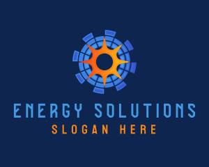 Solar Energy Technology logo design