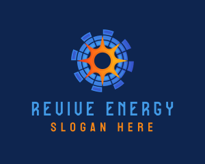 Solar Energy Technology logo design