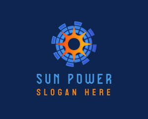 Solar Energy Technology logo design