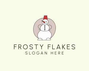 Snowman - Snowman Christmas Decor logo design