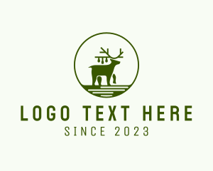 Event - Deer Bauble Ornament logo design