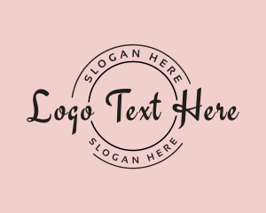 Round Script Business Logo